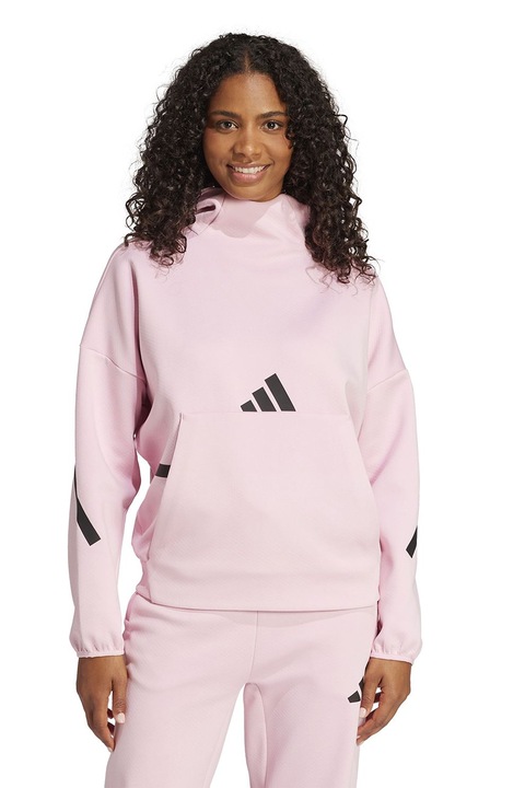 adidas Sportswear, Hanorac cu buzunar kangaroo Z.N.E., Roz