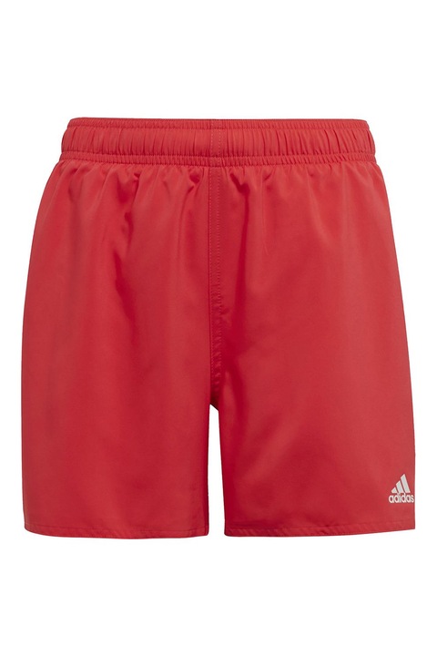 adidas Sportswear, Pantaloni scurti de baie cu logo Water React, Rosu