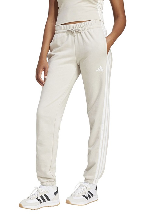 adidas Sportswear, Pantaloni de trening cu buzunare laterale Essentials, Alb fildes