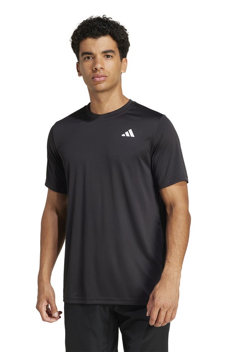 adidas Performance, Logós teniszpóló, Fekete