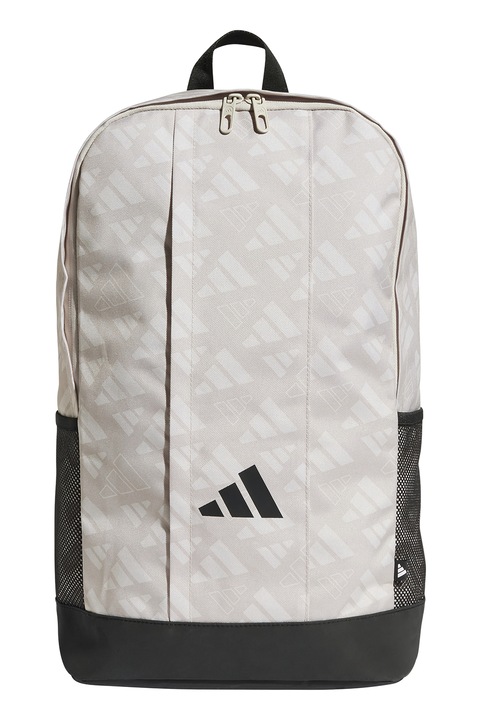 adidas Performance, Раница с лого - 18.5 л, Черен, Крем