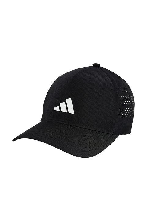 adidas Performance, Állítható baseballsapka logóval, Fekete, Fehér, 56-58 CM