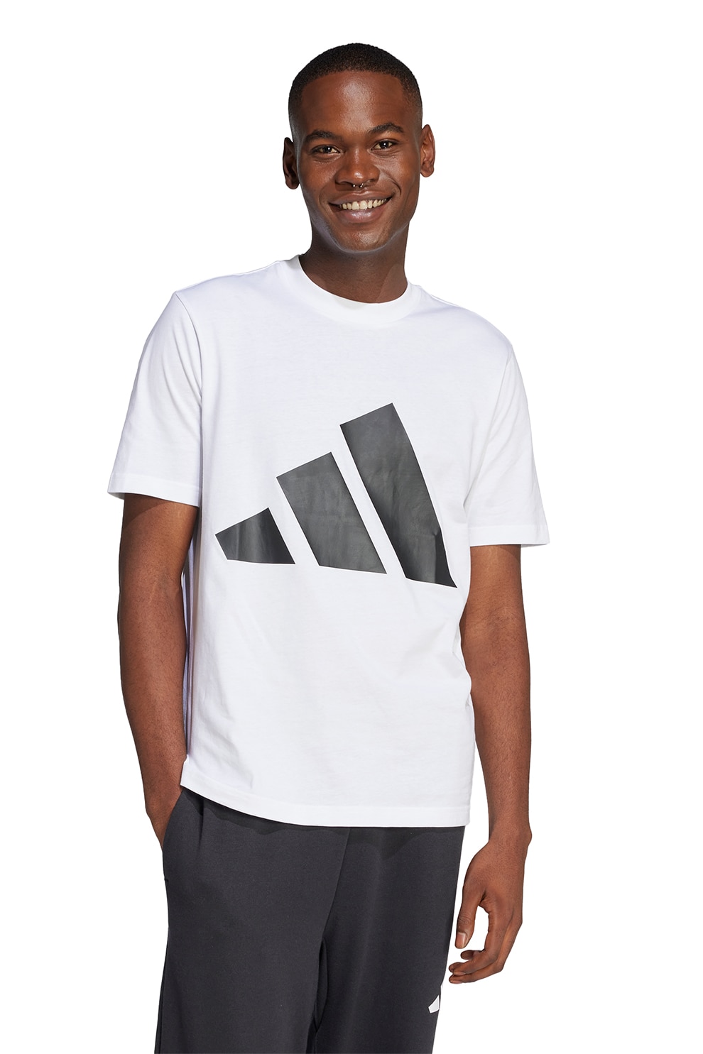 adidas Sportswear, Tricou lejer cu decolteu la baza gatului All