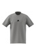 adidas Sportswear, Tricou din bumbac cu logo brodat, Negru, Gri deschis melange, 2XL