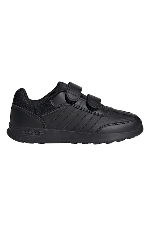 adidas Sportswear, Pantofi sport Tensaur Switch de piele ecologica cu velcro, Negru