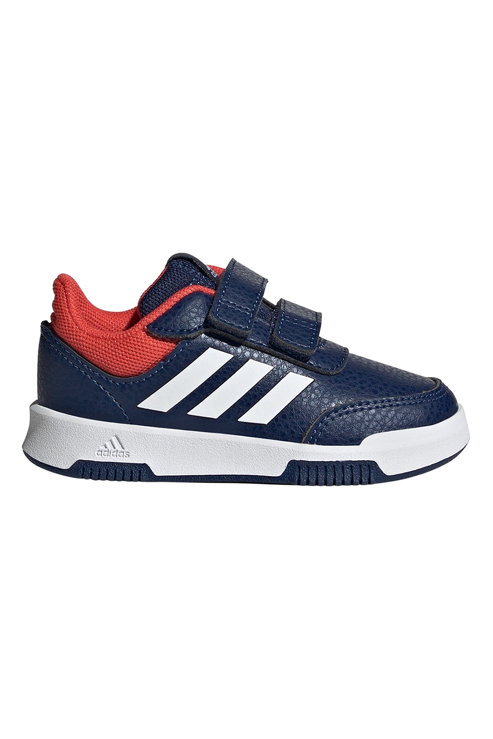 adidas Sportswear, Pantofi sportTensaur 2.0 cu velcro, Alb, Albastru inchis, Caramiziu, 20 EU