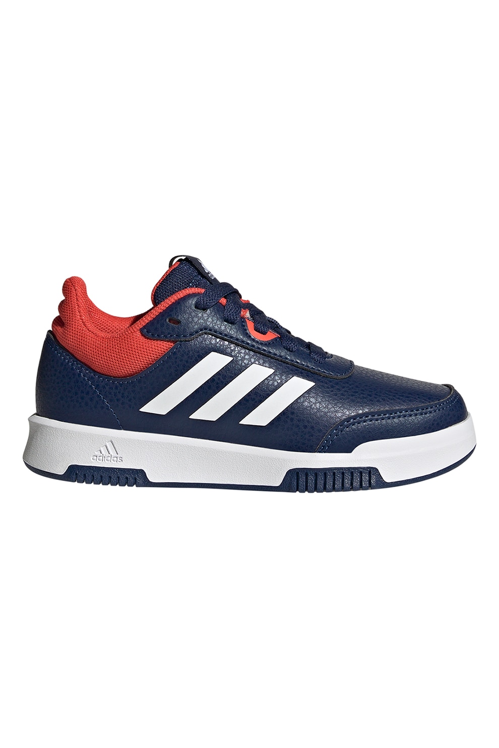 adidas Sportswear, Pantofi sport Tensaur Sport 2.0 din piele ecologica, Alb, Albastru inchis, Caramiziu, 31.5 EU