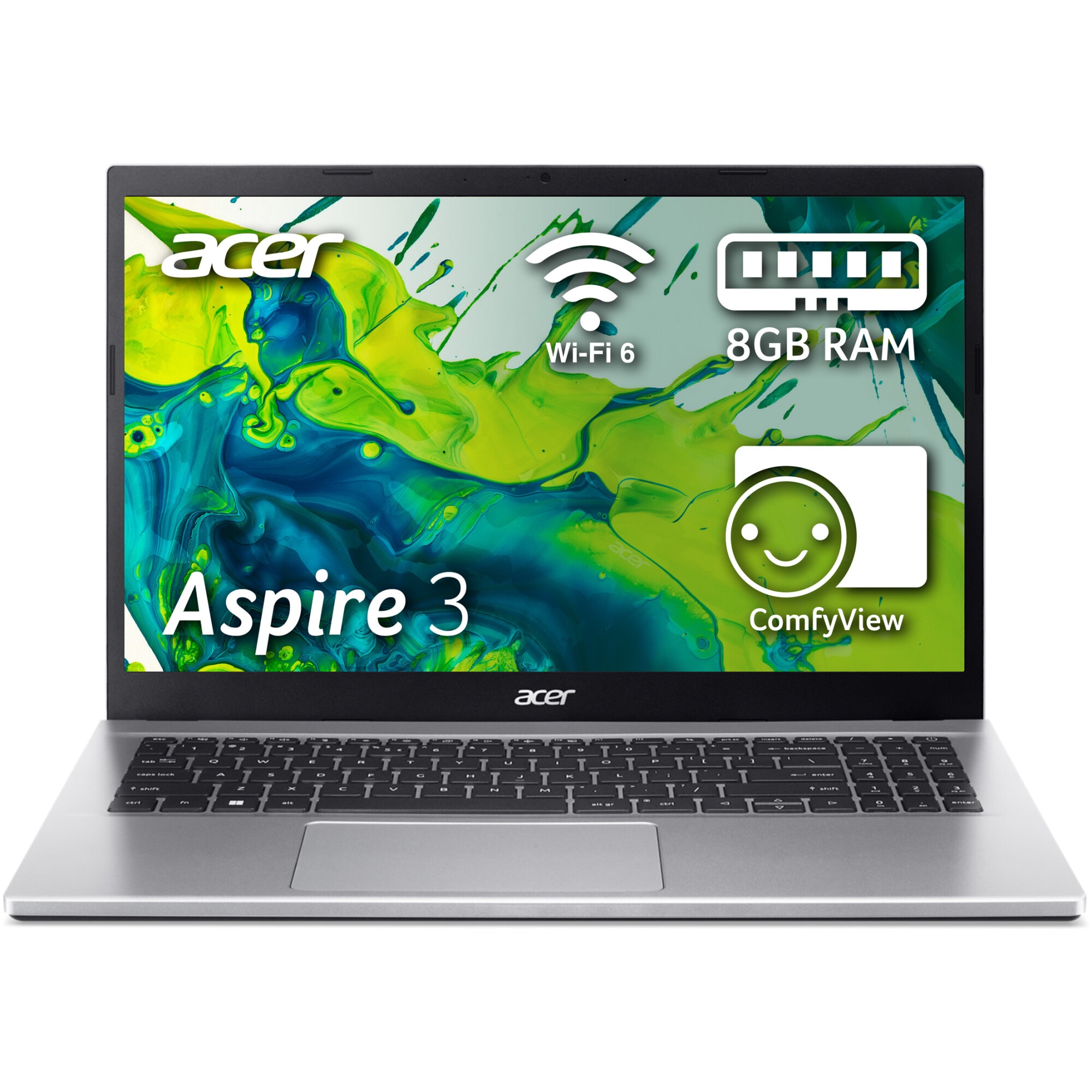 Laptop Acer Aspire 3 A315-59-34CX cu procesor Intel® Core™ i3