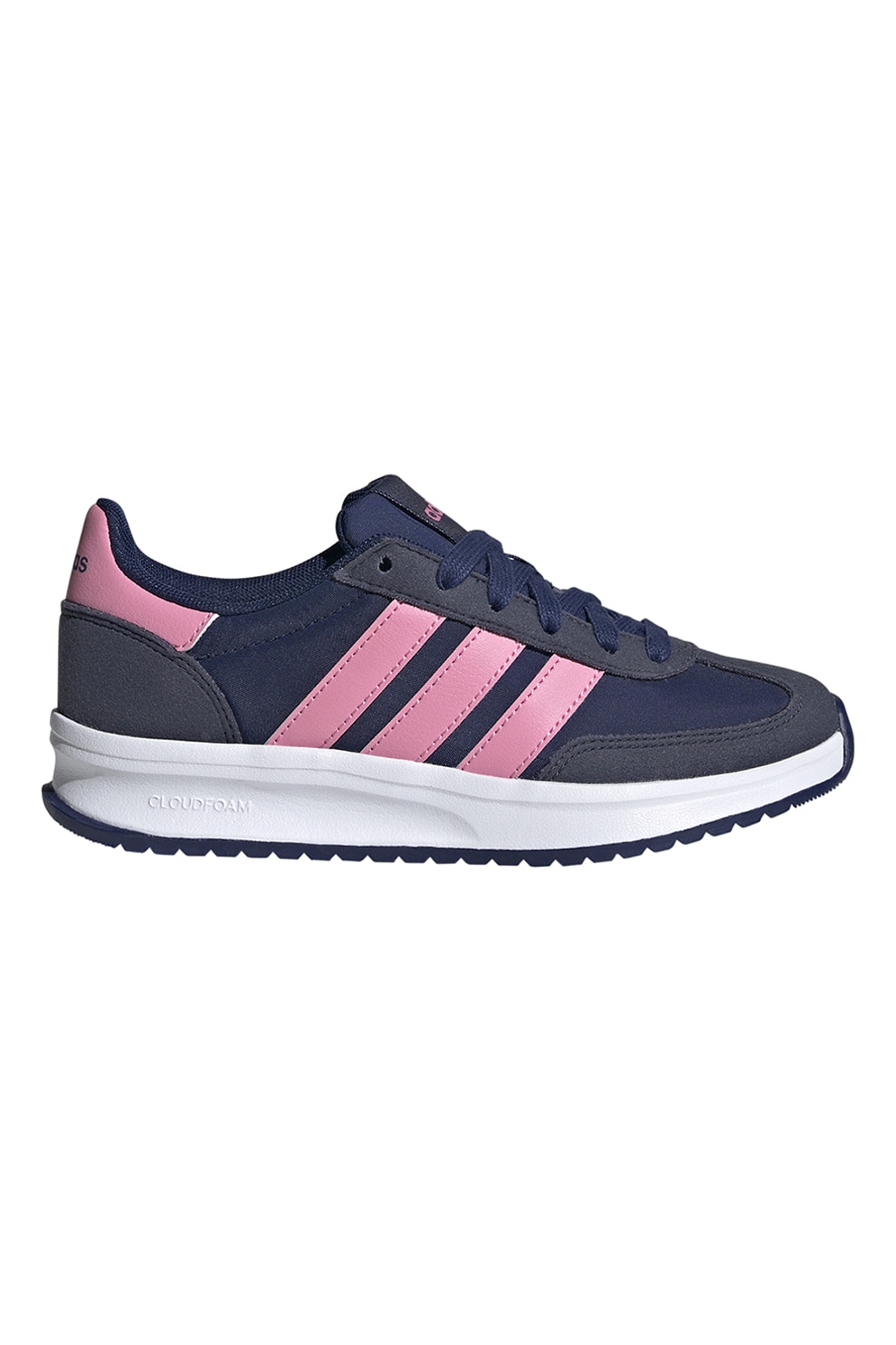 adidas Sportswear, Pantofi sport Run 70s 2.0, Roz pastel, Bleumarin, 35.5 EU