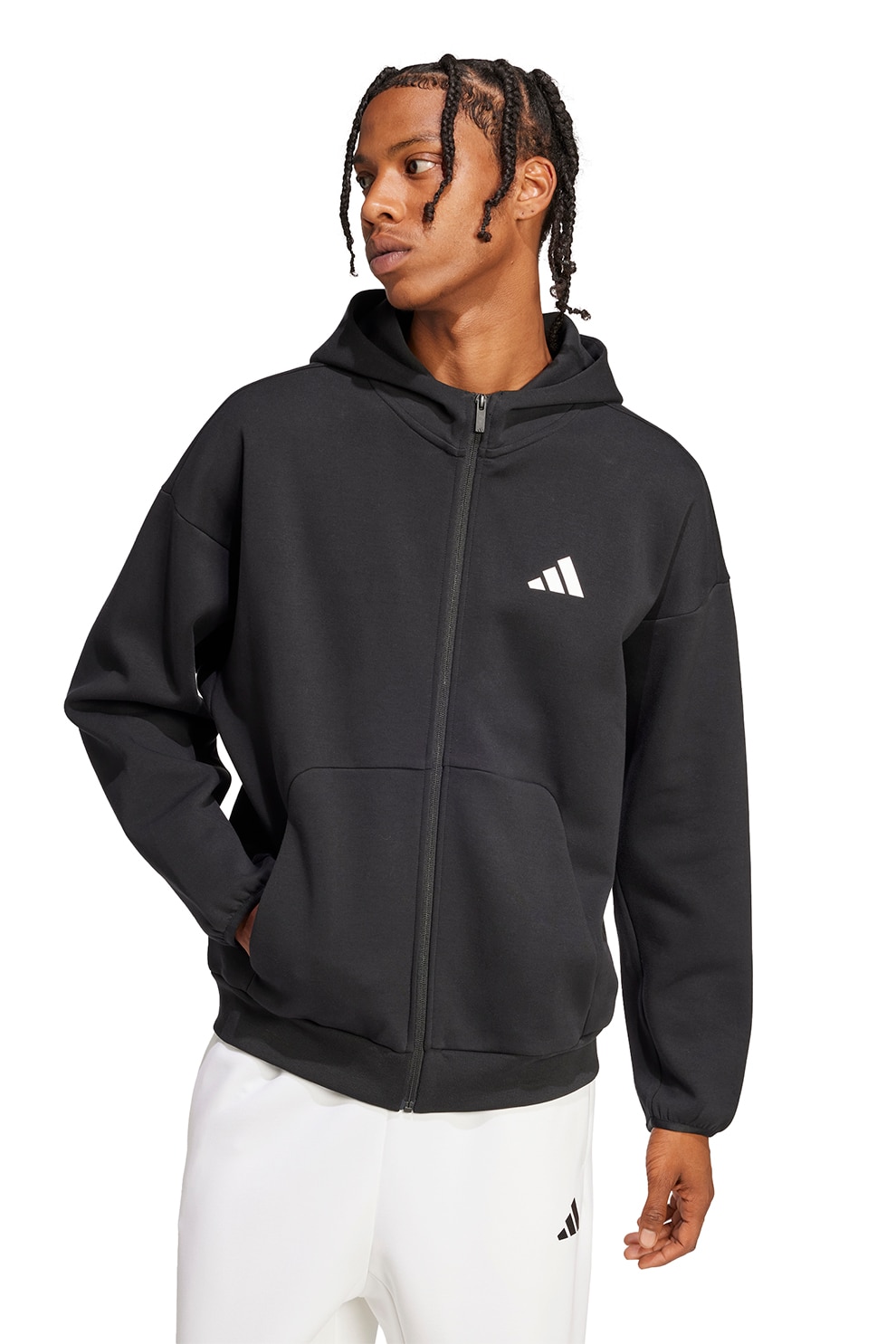 USAKO✾ adidas Sportswear, Hanorac cu fermoar Future Icons, Negru, S - eMAG.ro