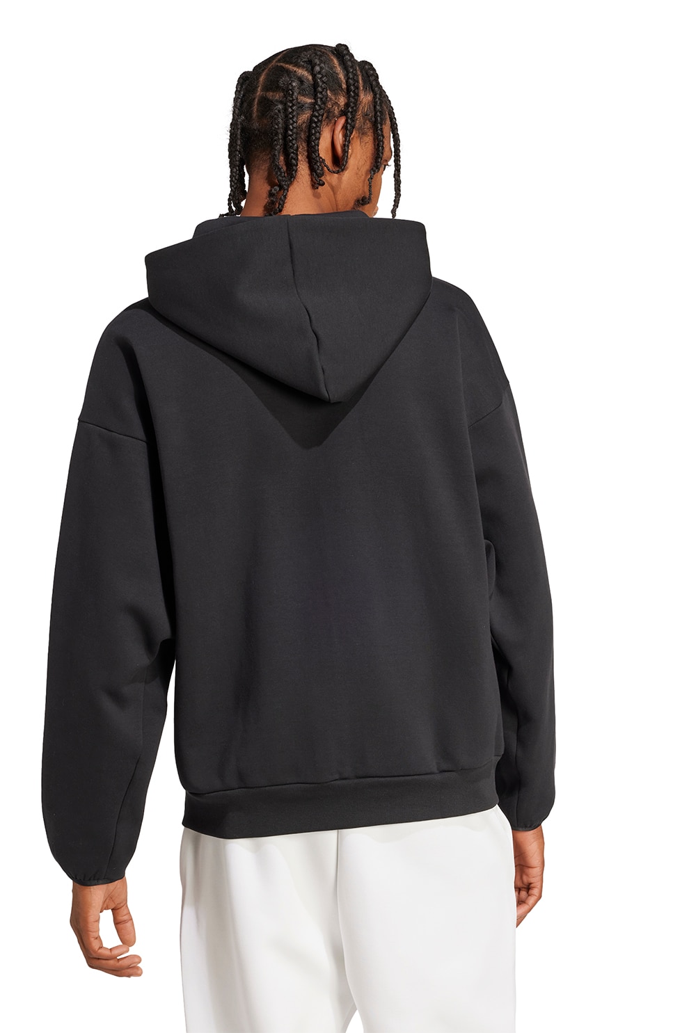 adidas Sportswear, Hanorac cu fermoar Future Icons, Negru, XS