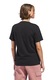 adidas Sportswear, Tricou cu imprimeu logo si decolteu la baza gatului, Negru/Coral/Alb optic