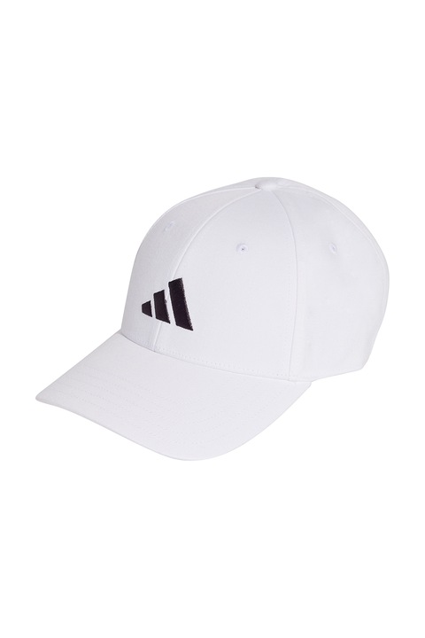 adidas Performance, Унисекс бейзболна шапка с лого, Черен/Бял