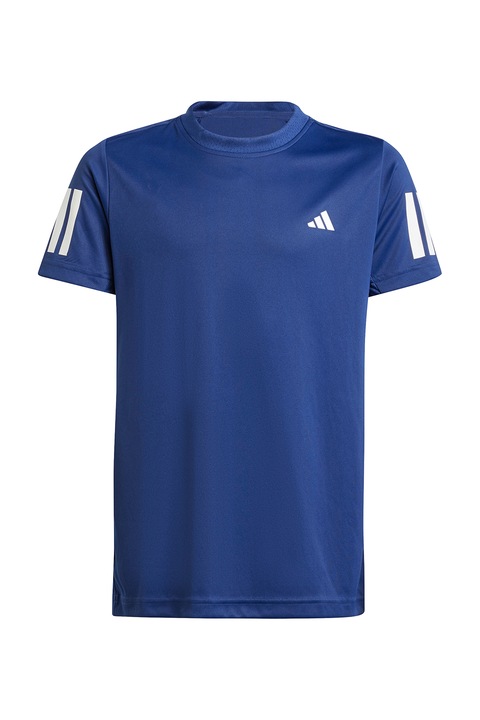 adidas Performance, Kerek nyakú teniszpóló, Sötétkék/Fehér