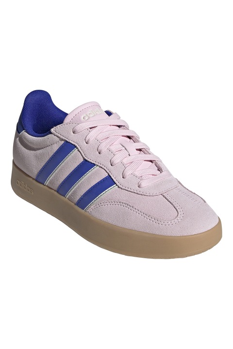 adidas Sportswear, Baredda nyersbőr sneaker szintetikus részletekkel, Királykék/Halvány rózsaszín