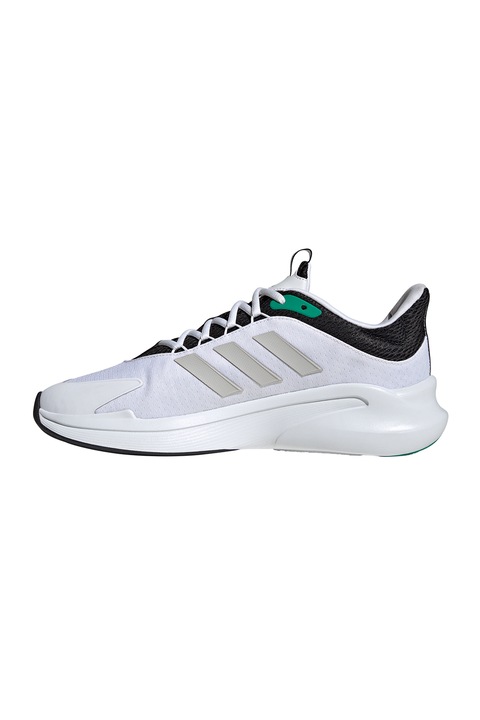 adidas Sportswear, Pantofi sport low cut ALPHAEDGE +, Negru stins/Alb optic/Verde marin