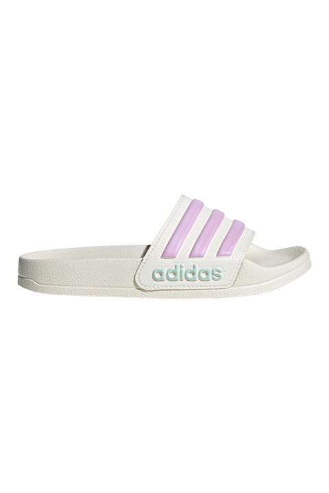 adidas Sportswear Papuci Adilette 2, Roz pastel/Alb murdar
