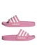 adidas Sportswear, Adilette papucs, Fehér, Lazacszín, 38 EU