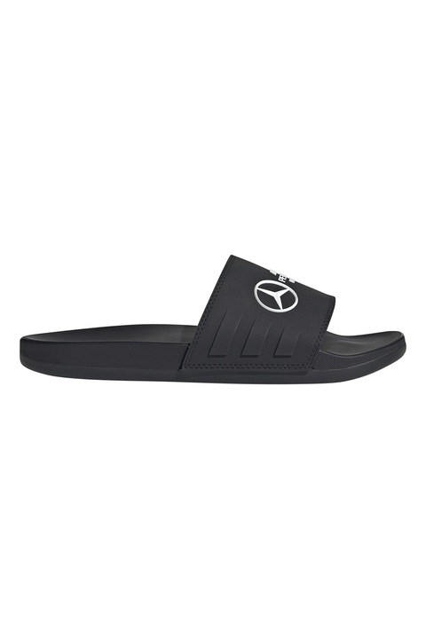 adidas Performance, Papuci pentru antrenament Adilette Mercedes, Alb/Negru