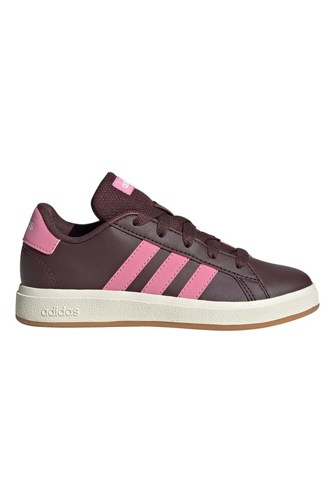 adidas Sportswear, Grand Court 2.0 műbőr sneaker, Bíborszín/Rózsaszín