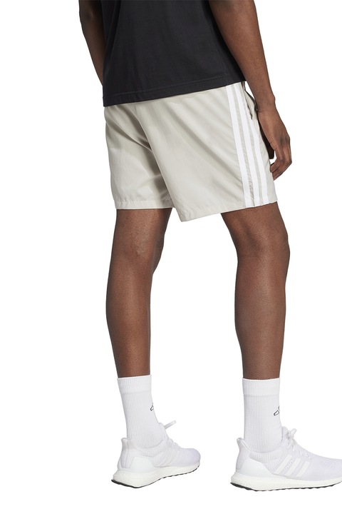 adidas Sportswear, Шорти Chelsea с лого встрани, Слонова кост
