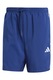 adidas Sportswear, Шорти Chelsea с лого встрани, Бял/Тъмносин