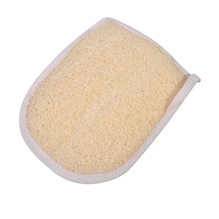 Manusa de baie, lufa, exfoliant natural