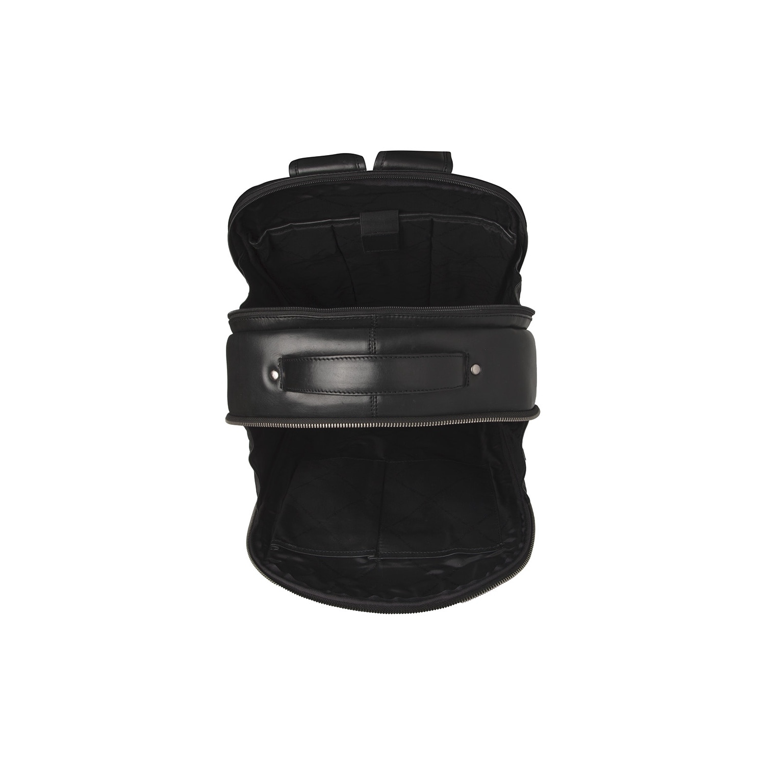 Rucsac de laptop 15 inch piele naturala, The Chesterfield brand, Maggiore, Negru