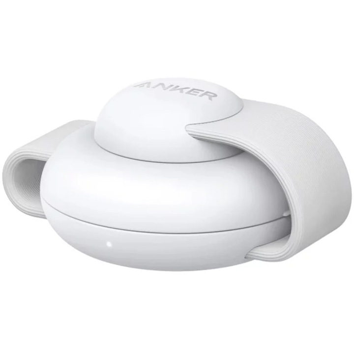 Incarcator wireless Anker MagGo 3-in-1 MagSafe Qi2 15W Pliabil pentru pentru iPhone 15/16, AirPods, Apple Watch, Alb