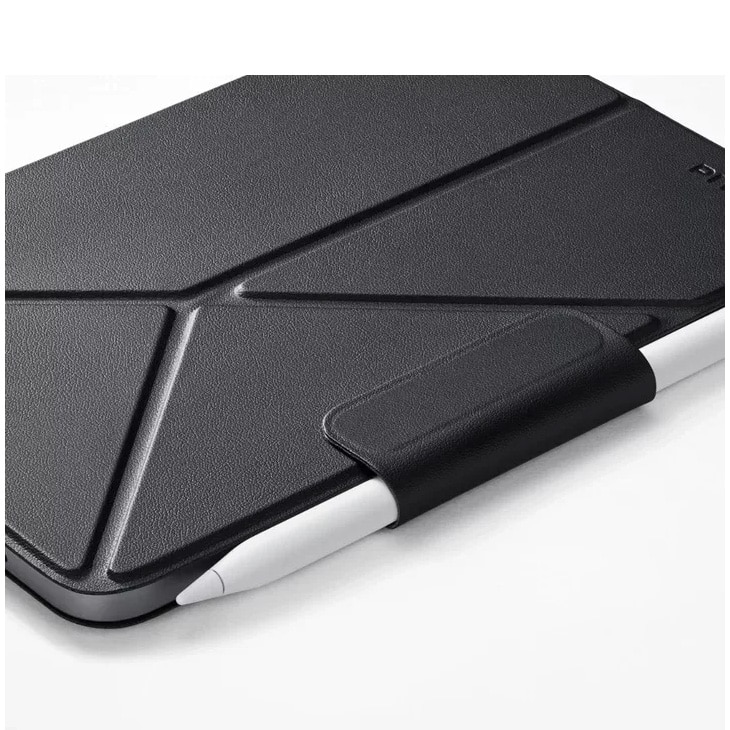 Husa de protectie Pitaka pentru iPad Mini 6/Mini (A17 Pro) MagEZ Folio 2, Negru/Gri