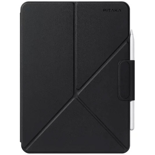 Husa de protectie Pitaka pentru iPad Mini 6/Mini (A17 Pro) MagEZ Folio 2, Negru/Gri