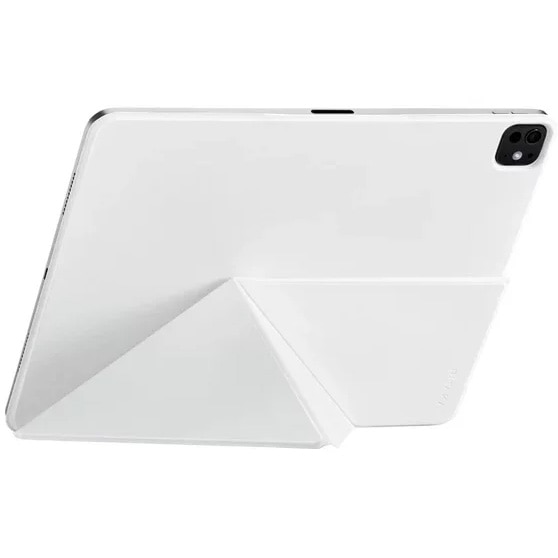 Husa de protectie Pitaka pentru iPad Mini 6/Mini (A17 Pro) MagEZ Folio 2, Alb