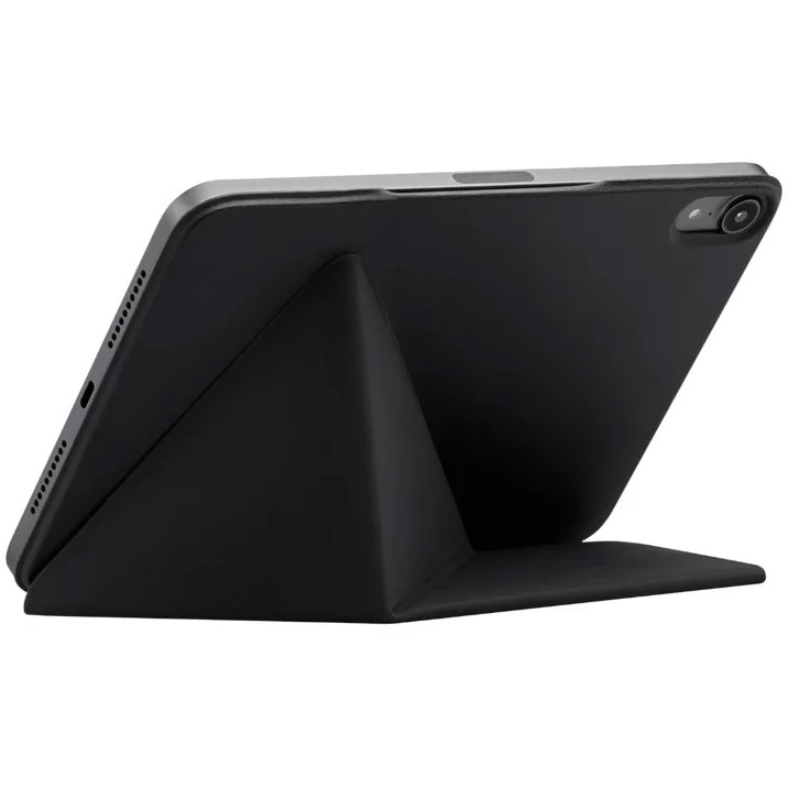 Husa de protectie Pitaka pentru iPad Mini 6/Mini (A17 Pro) MagEZ Folio 2, Negru/Gri
