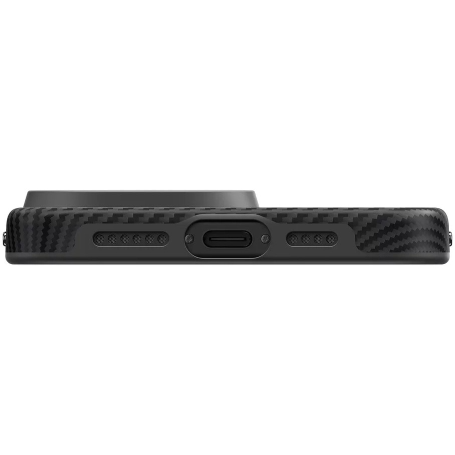 Husa de protectie Pitaka Military-Grade Aramida Magsafe pentru iPhone 16 Pro Black / Grey