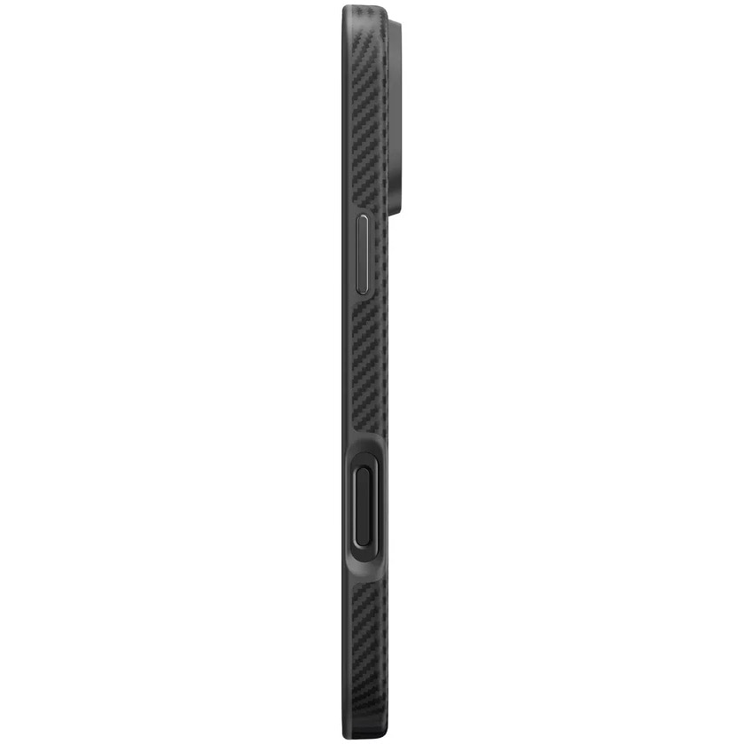 Husa de protectie Pitaka Military-Grade Aramida Magsafe pentru iPhone 16 Pro Black / Grey