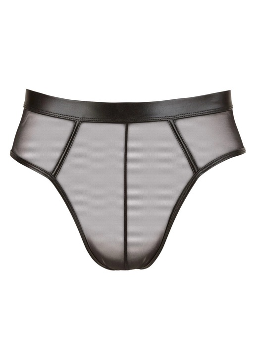 Szexi férfi alsónadrág, Svenjoyment, poliamid/elasztán, fekete, 2XL INTL
