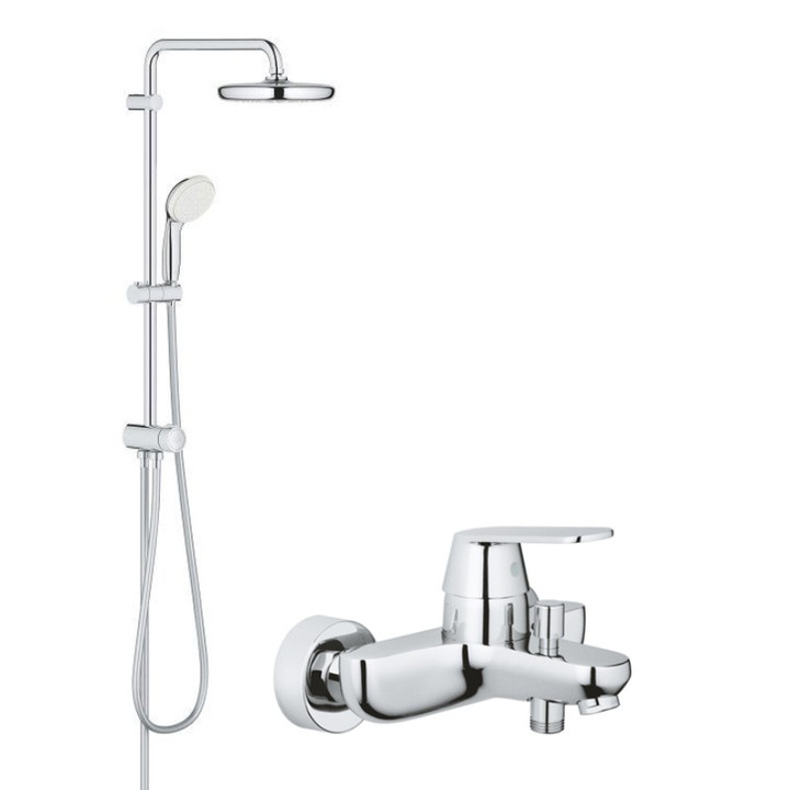 Sistem dus Grohe New Tempesta 210+baterie cada Eurosmart Cosmo