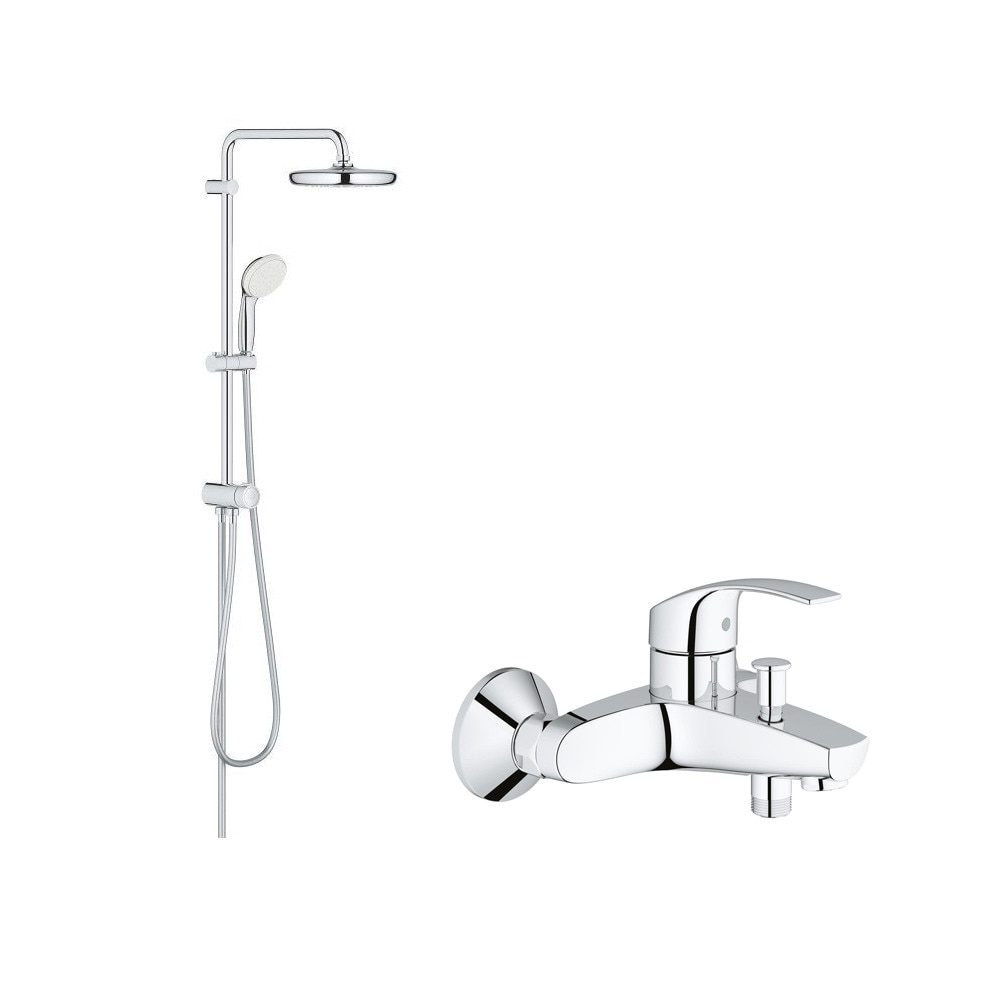 Sistem dus Grohe New Tempesta 210+baterie cada Eurosmart-Gro133