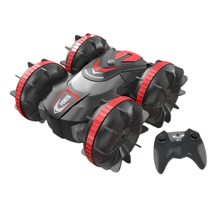 Masinuta RC Enforose, amphibie, 4x4, LED, 7-14 ani