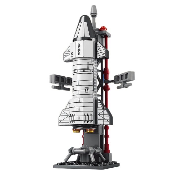 Съвместими с Лего блокчета, сглобяем пъзел за момчета, пластмасови космически гранули, играчки за наука и образование за деца, подарък