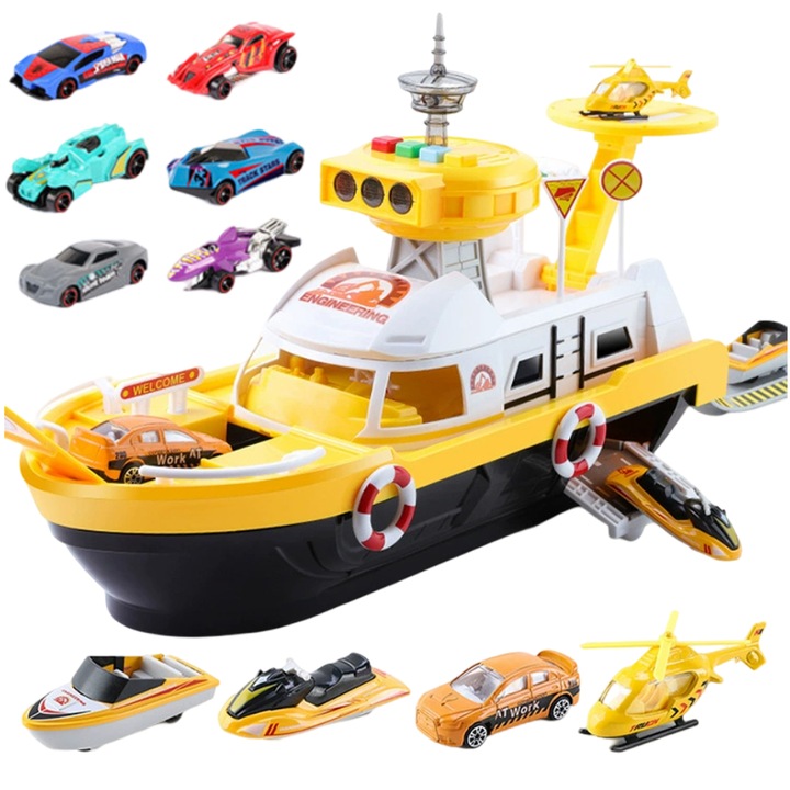 Комплект лодка с колички, Enforose, 3-4 години