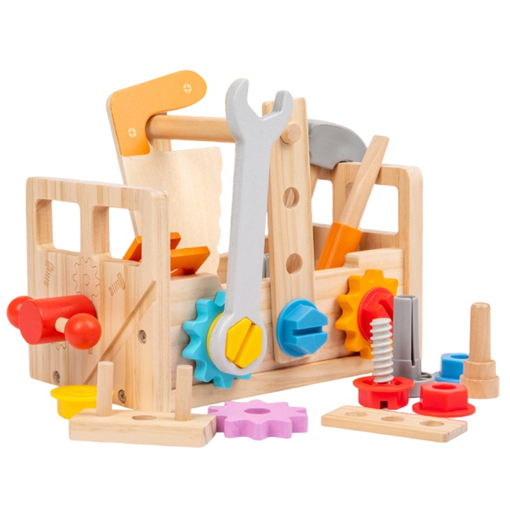 Дървена кутия за инструменти за деца Enforose