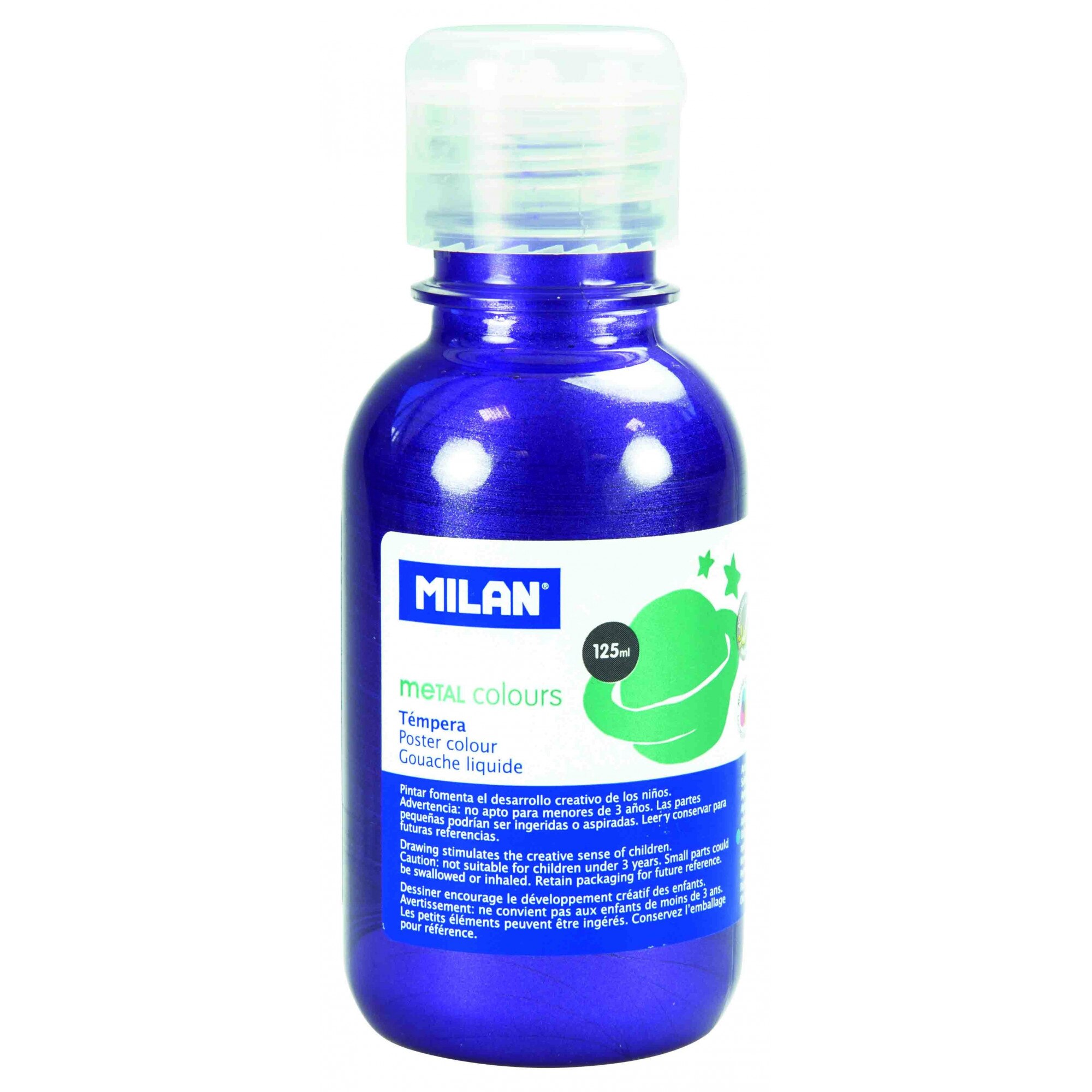 Tempera 125 ml violet metalizat MILAN