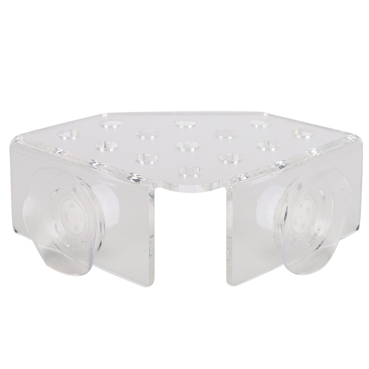 Acvariu cu 13 gauri Suport pentru rack de corali Suport pentru rack pentru fragmente de corali acrilic