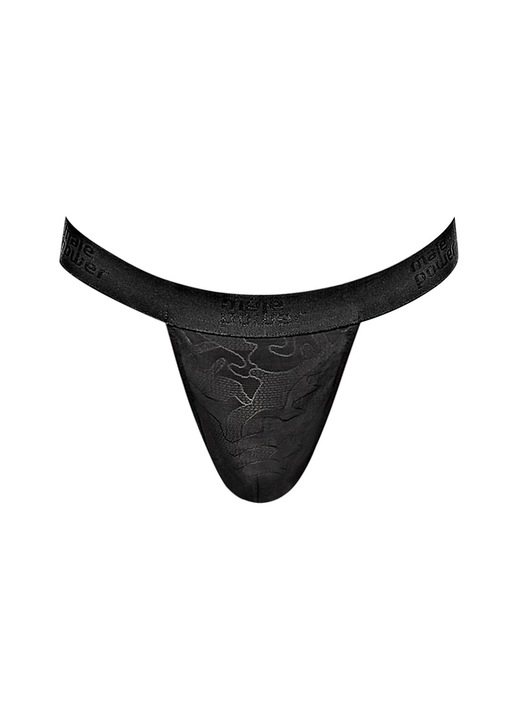Férfi Power tanga férfiaknak, fekete, L-XL