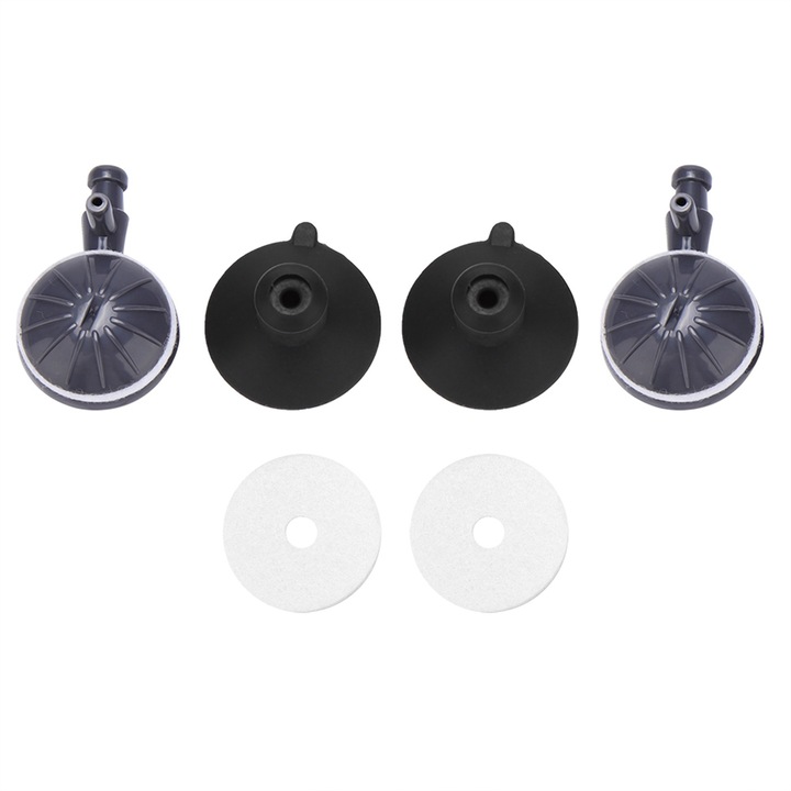 2 bucati cu pietre cu bule de aer, pompa de aerare, ventuza pentru acvariu