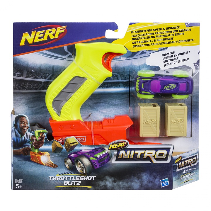 Nerf Nitro, lansator masinute, Verde