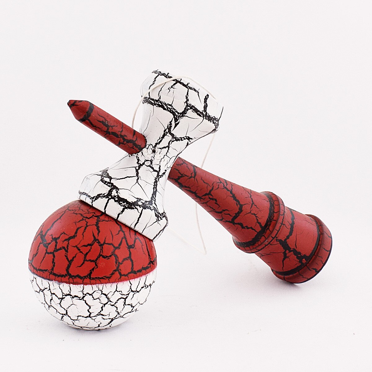 STARCRAWLER ANTS 7\" 限定Red/White Splatter Kendama Motz Spider Crack Red-White - eMAG.ro