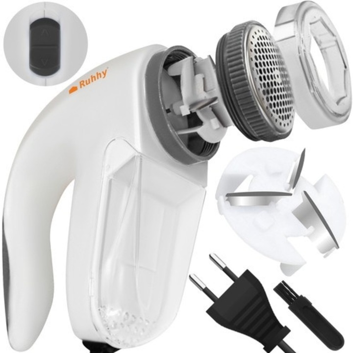Aspirator 4-in-1, capacitate colectare 260ml, putere 100W, fara fir, cu aspiratie mare, filtru HEPA, gri/mov