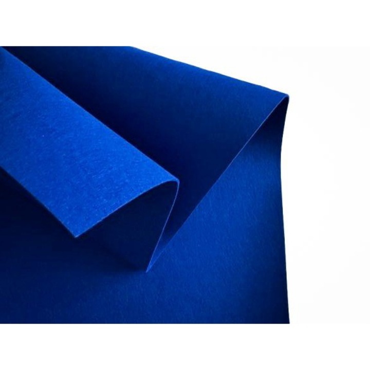 Fetru rigid 2mm 50X50cm, albastru inchis